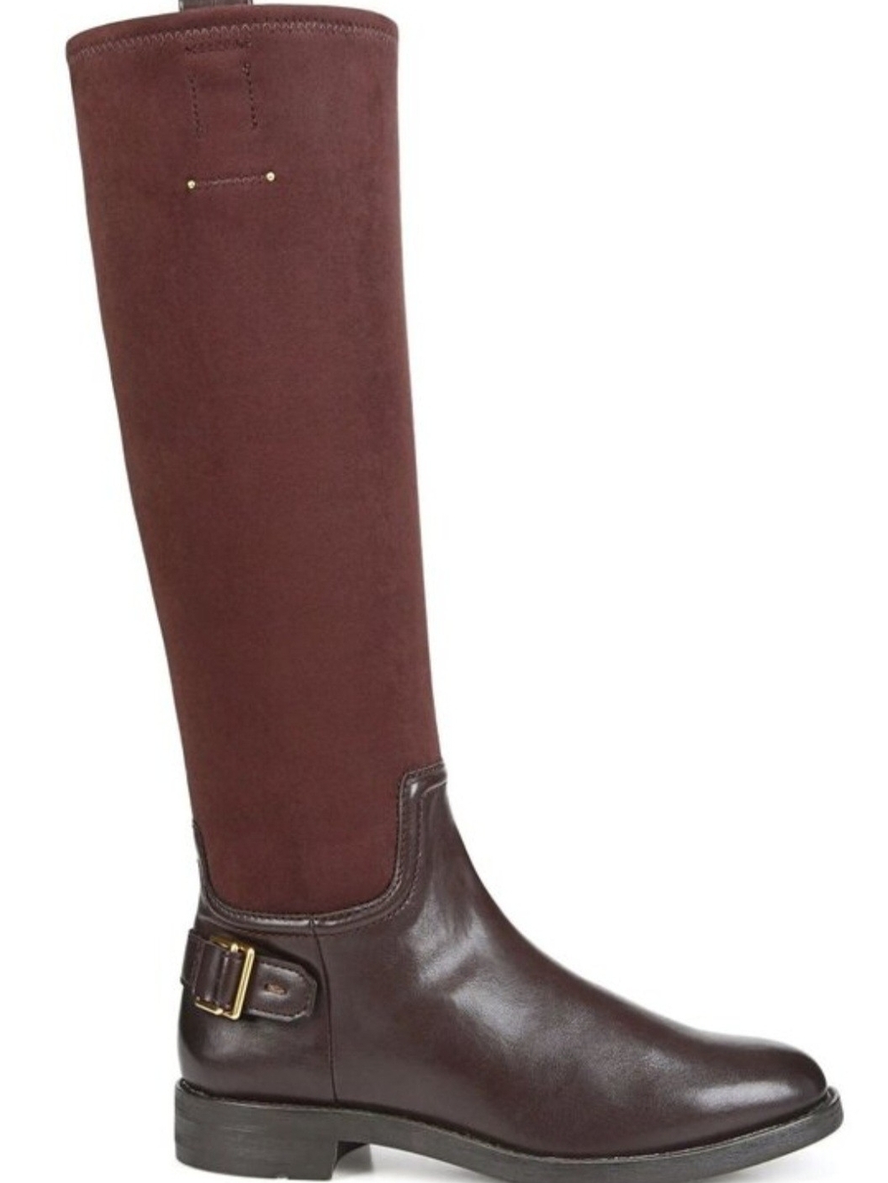 Franco Sarto Over-the-Knee Riding Boots in Burgundy